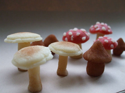 Marzipan shrooms